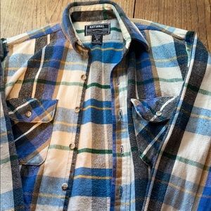 National men’s flannel shirt
